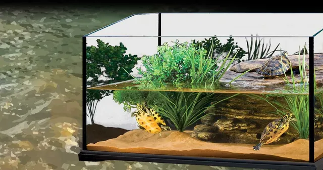 exo-terra-aquatic-terrarium-schildkr-ten-aquaterrarium-glasbecken image 1