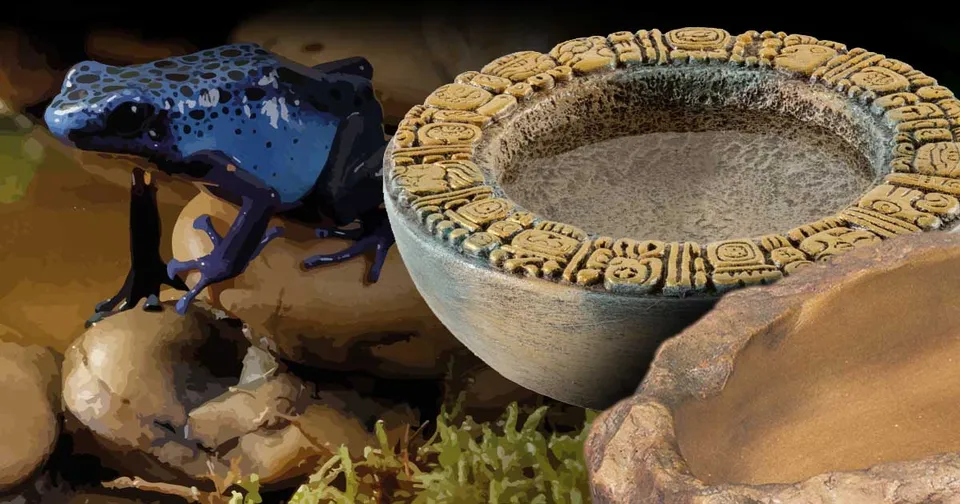 exo-terra-water-dishes-nat-rlicher-wassernapf-mit-fels-optik image 1