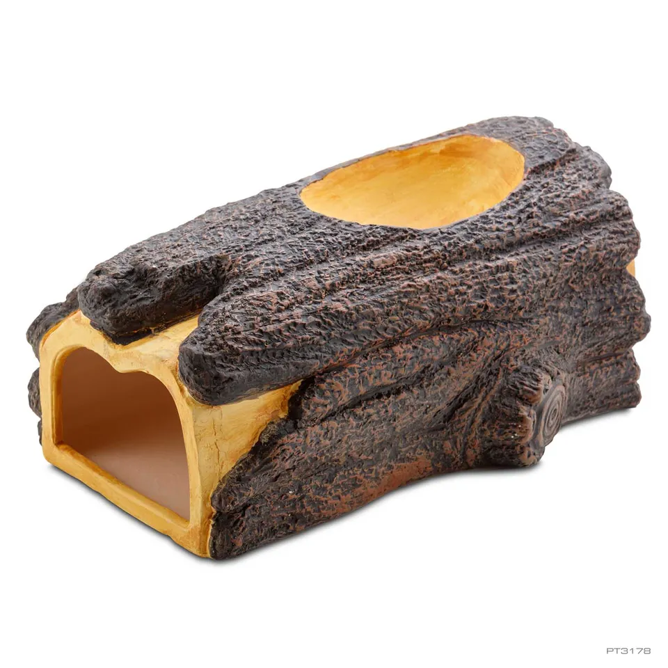 exo-terra-wet-log-large-feuchtes-keramik-versteck-f-r-reptilien image 1
