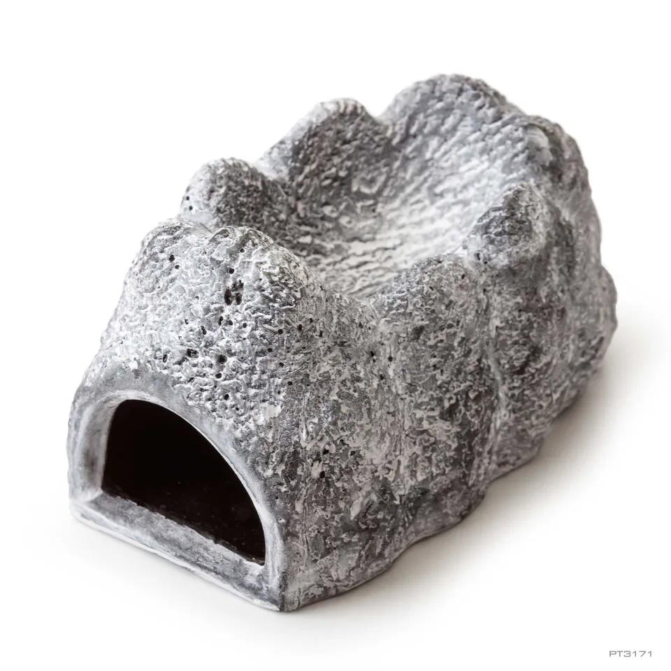 exo-terra-wet-rock-small-feuchte-h-hle-reptile-den-aus-keramik image 1