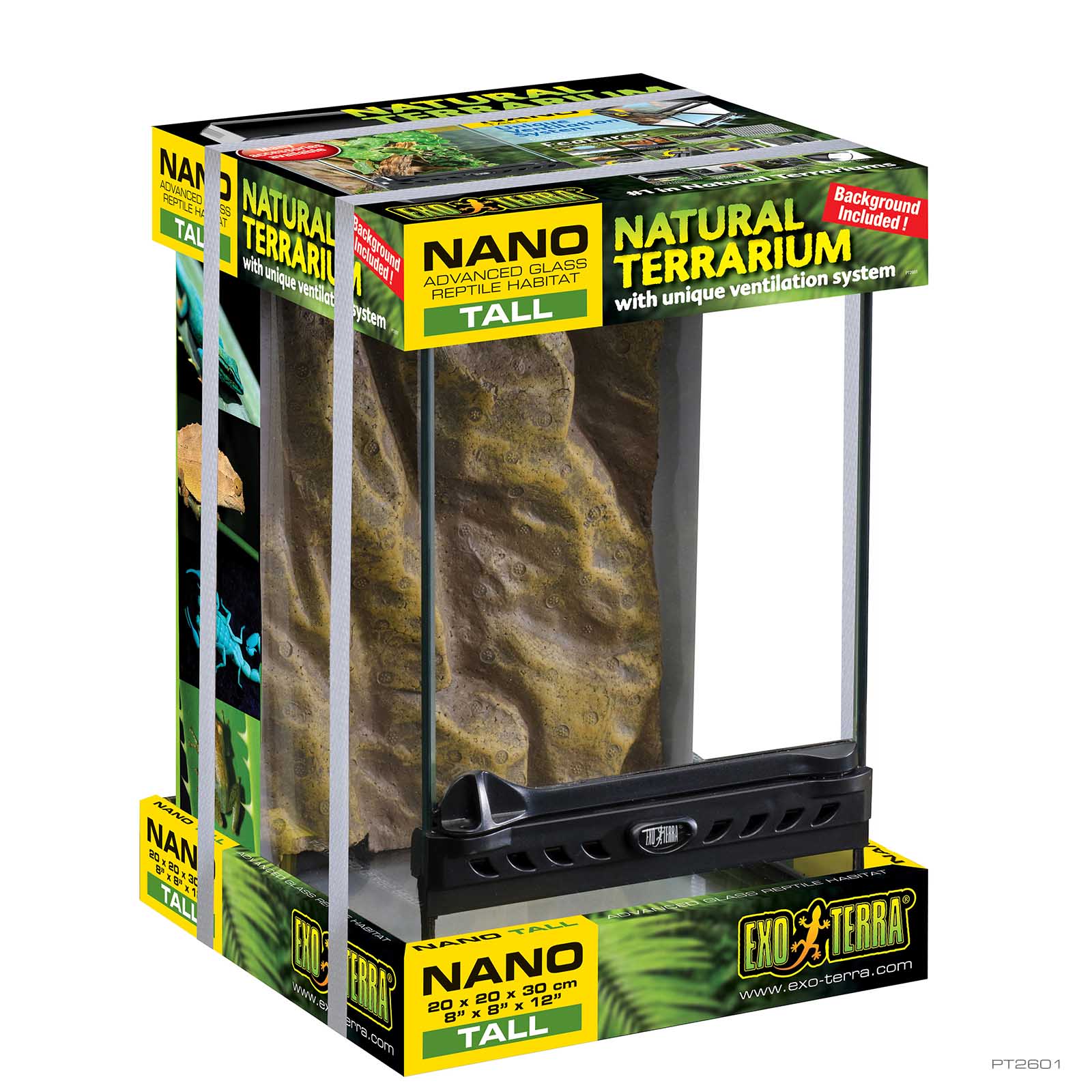 exo-terra-natural-terrarium-nano-tall-glas-terrarium image 2