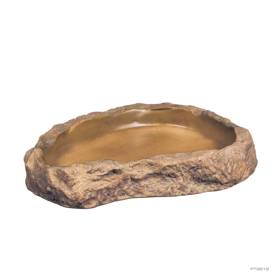 exo-terra-feeding-dish-medium-futternapf-in-fels-optik image 1