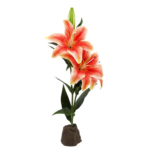 lucky-reptile-scape-it-easy-lilie-orange-ca-55-cm-dekopflanze-f-r-terrarien image 5