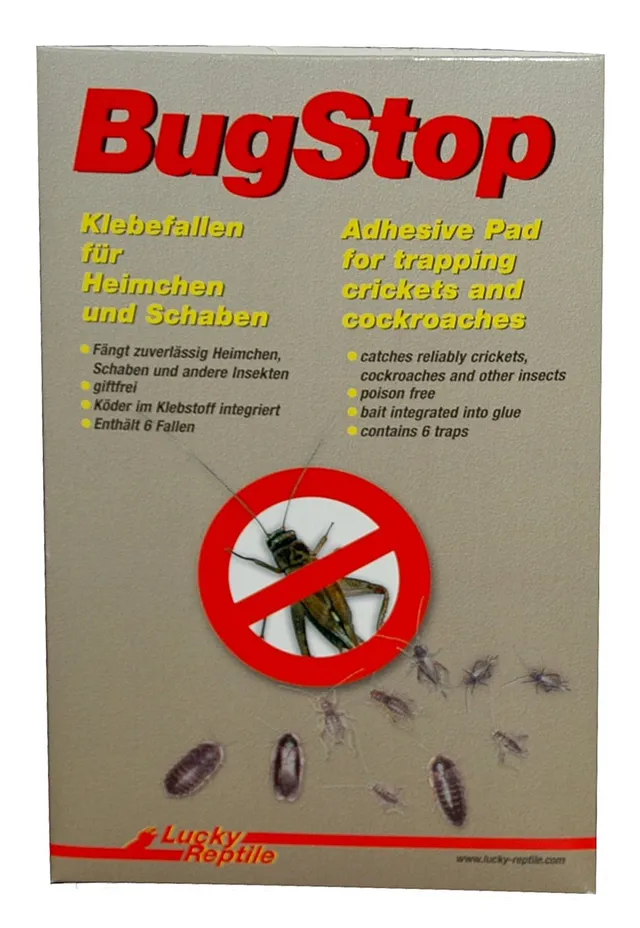 lucky-reptile-bug-stop-klebefallen-giftfreie-insektenfalle-f-r-heimchen-und-scha image 1