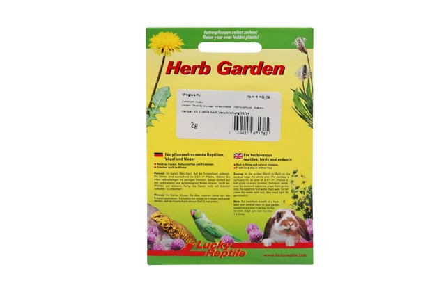 lucky-reptile-hg-08-herb-garden-wegwarte-2-g-samenmischung-reptilienfutter image 1