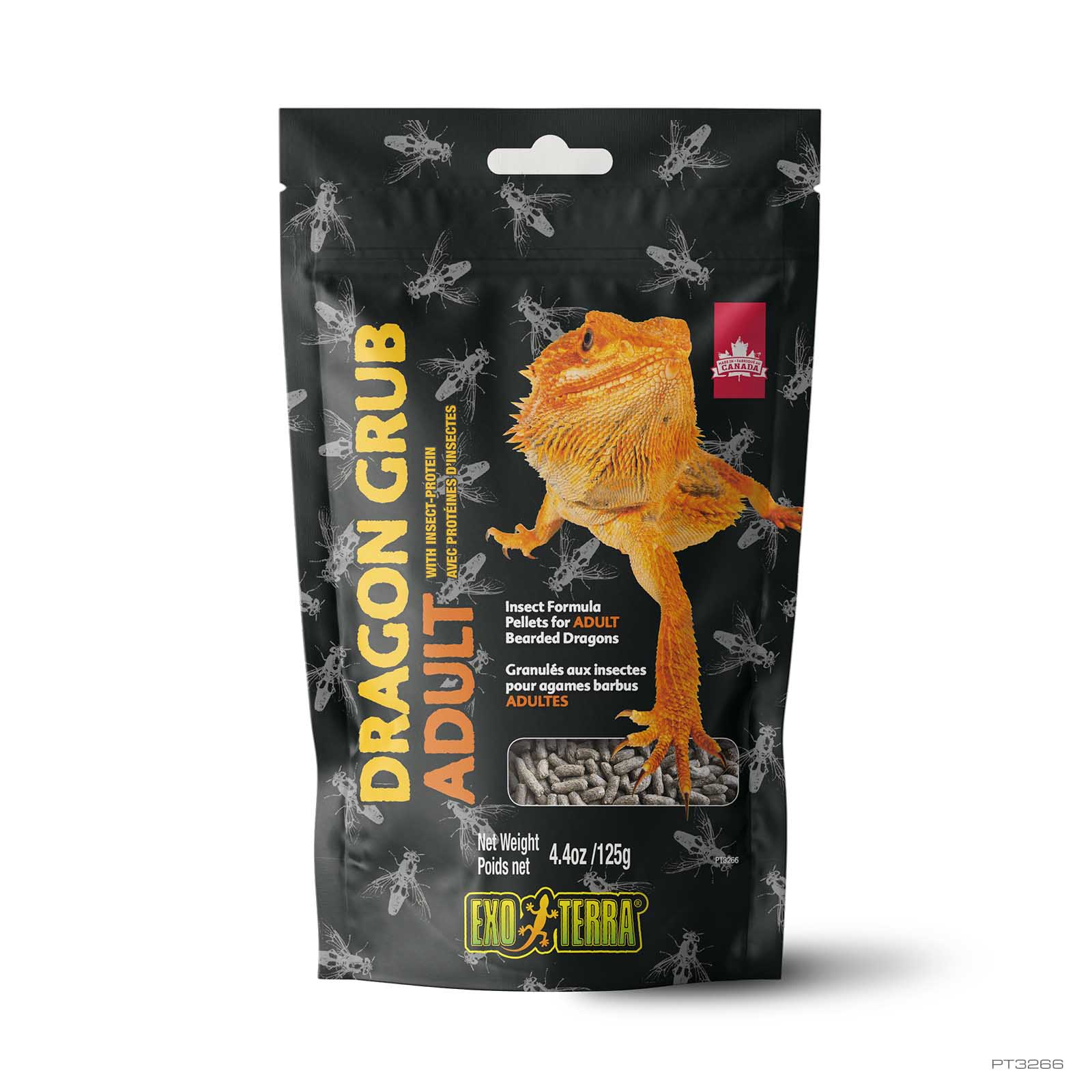 exo-terra-dragon-grub-adult-insektenfutter-125-g image 1