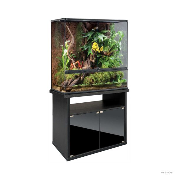 exo-terra-terrarium-cabinet-unterschrank-schwarz-mit-glast-ren image 3