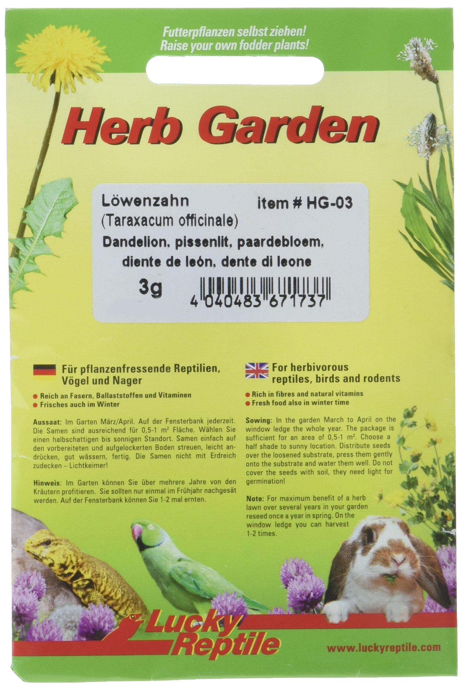 lucky-reptile-hg-05-herb-garden-ringelblume-3-g-samen-f-r-reptilien-und-nager image 8