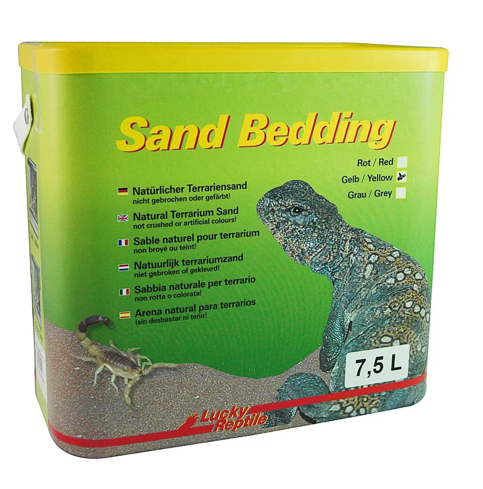lucky-reptile-sb-y-sand-bedding-7-5-l-gelb-bodengrund-f-r-w-stenterrarien image 1
