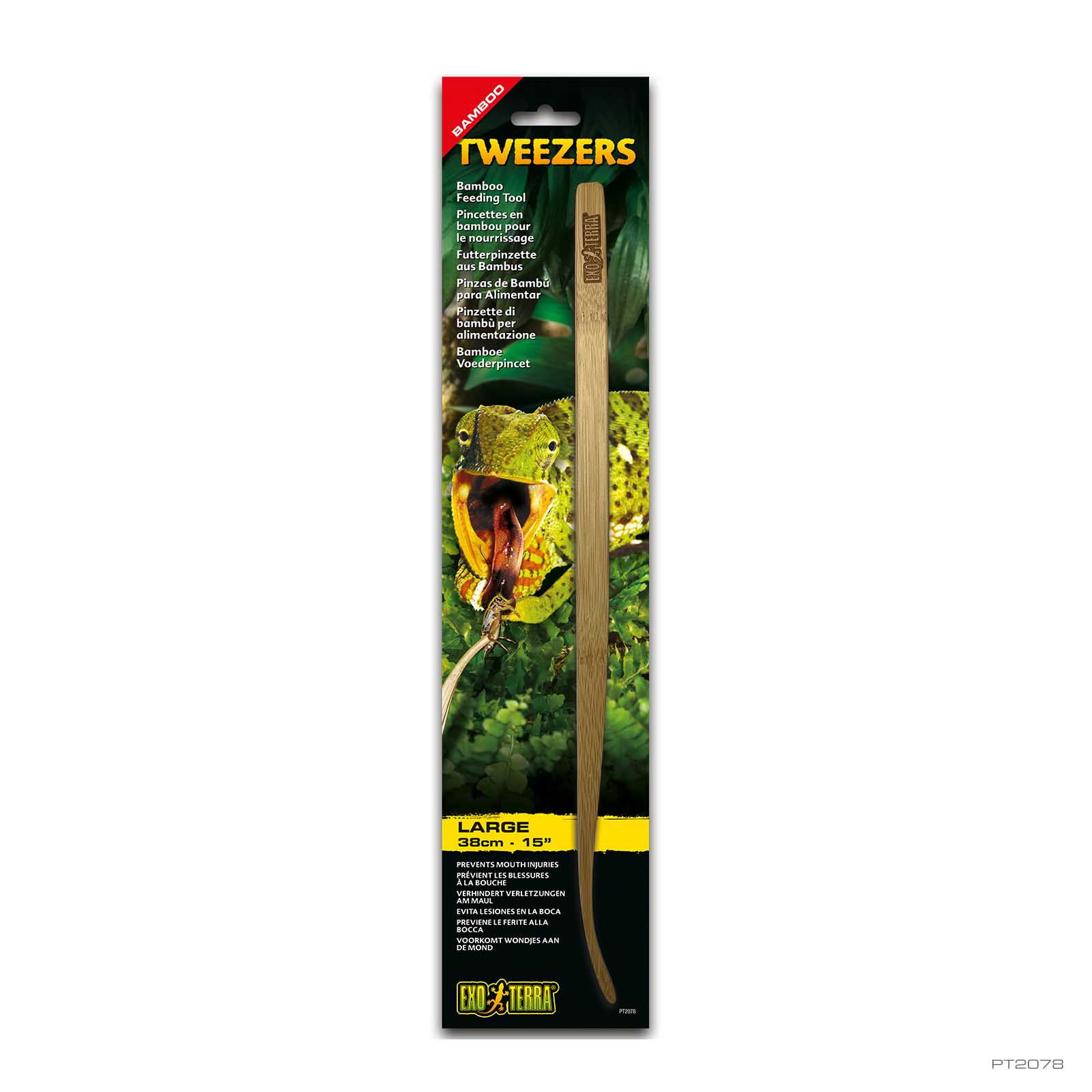 exo-terra-bamboo-feeding-tweezers-futterpinzette-large image 1