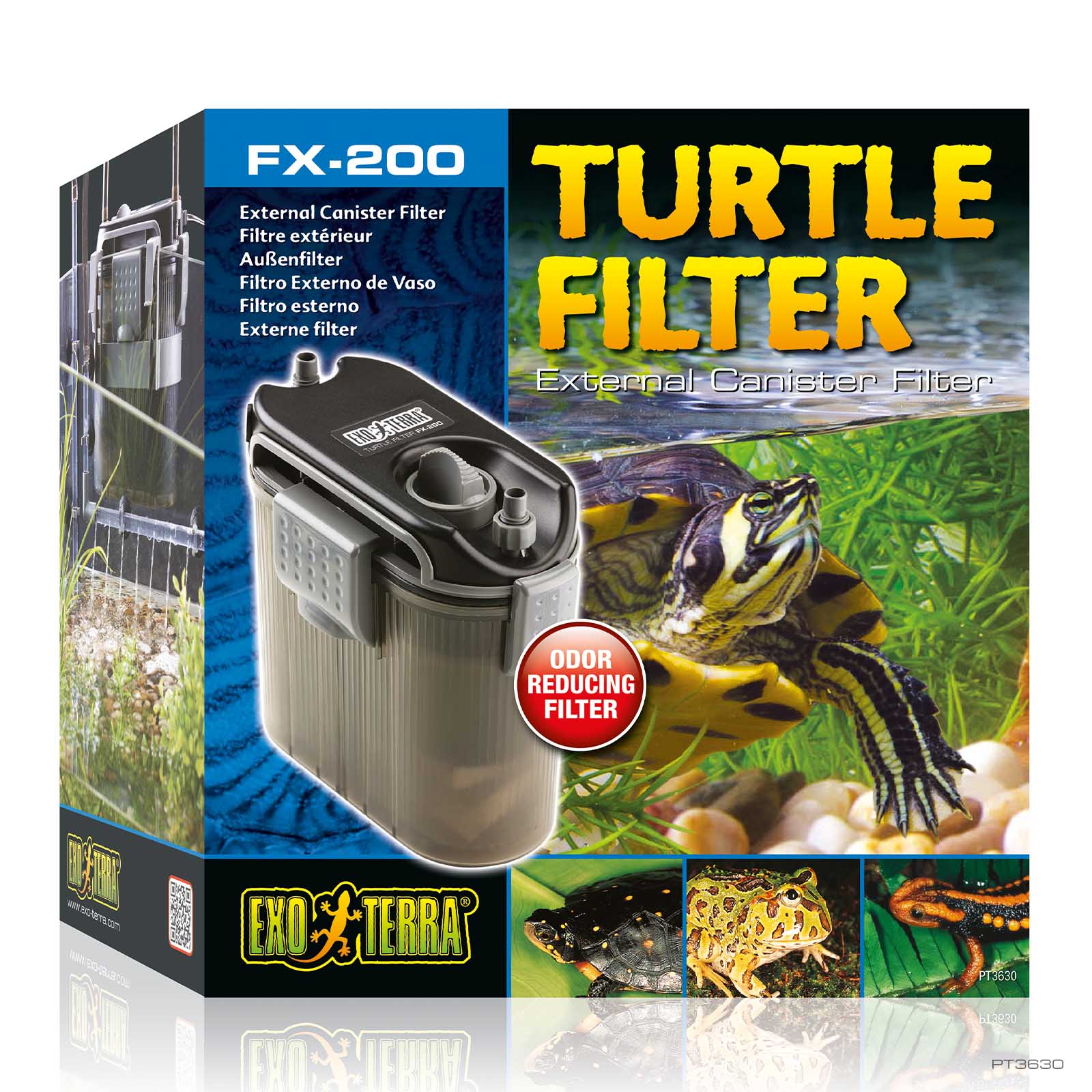 exo-terra-turtle-filter-fx-200-schildkr-tenfilter-f-r-aquaterrarien image 2