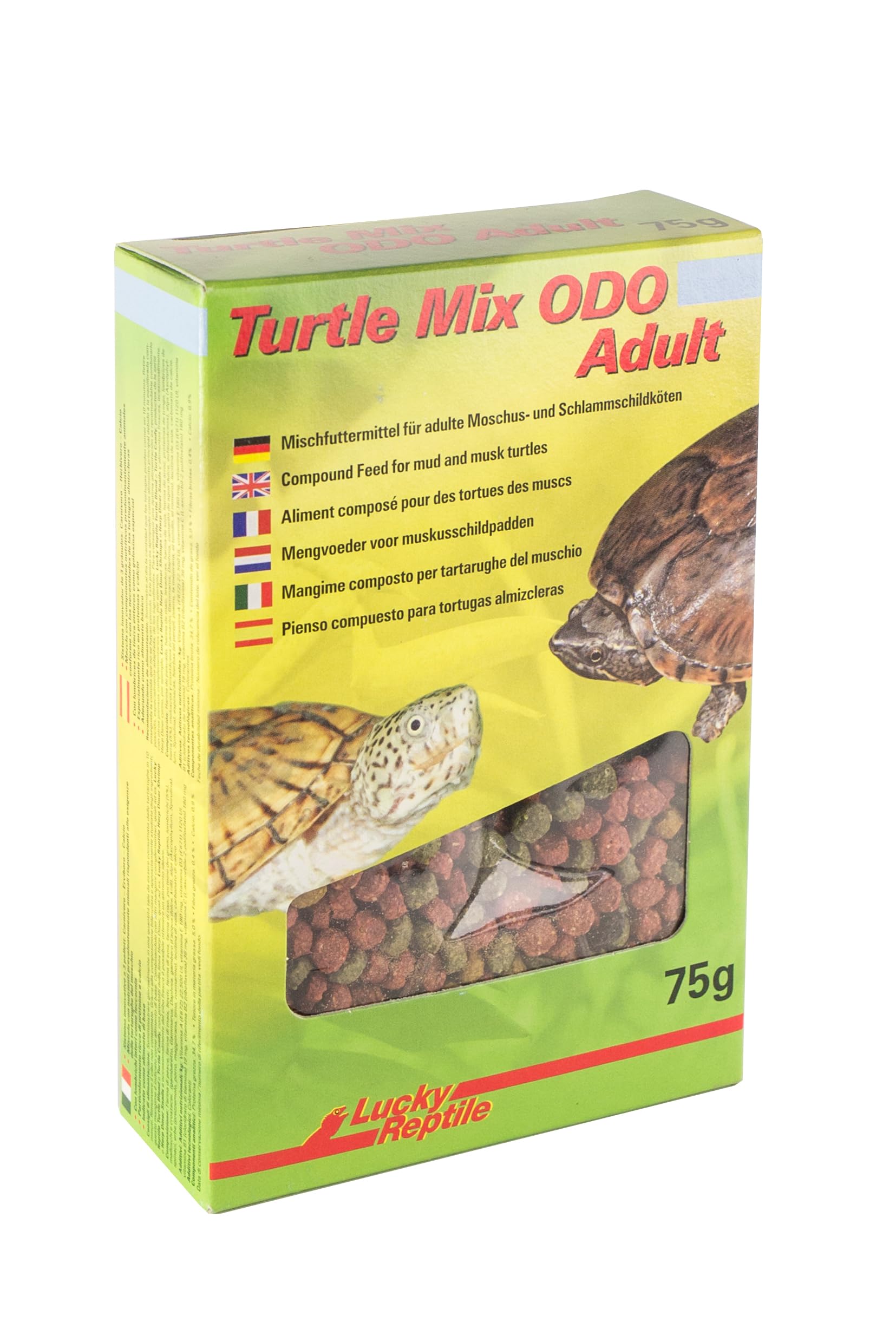 lucky-reptile-turtle-mix-odo-adult-75-g-moschusschildkr-tenfutter image 1