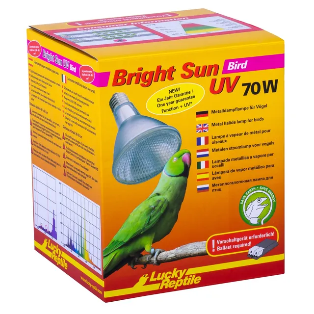 lucky-reptile-bright-sun-uv-bird-lampe-70-watt-e27 image 1