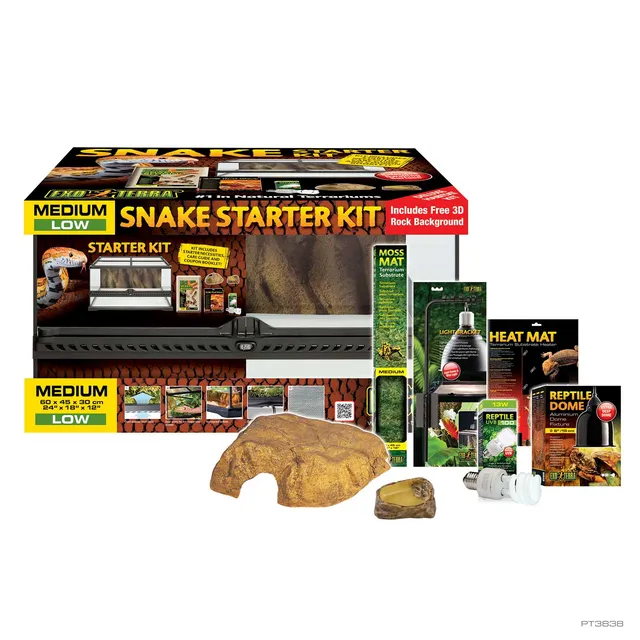 exo-terra-snake-starter-kit-natural-terrarium-medium-low-60-x-45-x-30-cm-mit-hea image 1