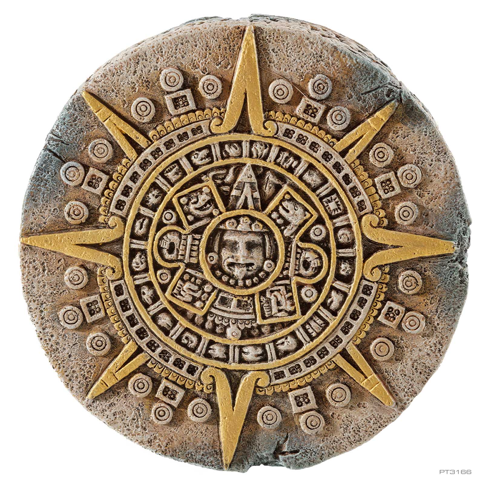 exo-terra-aztec-calendar-medium-versteck-h-hle-reptile-den image 2