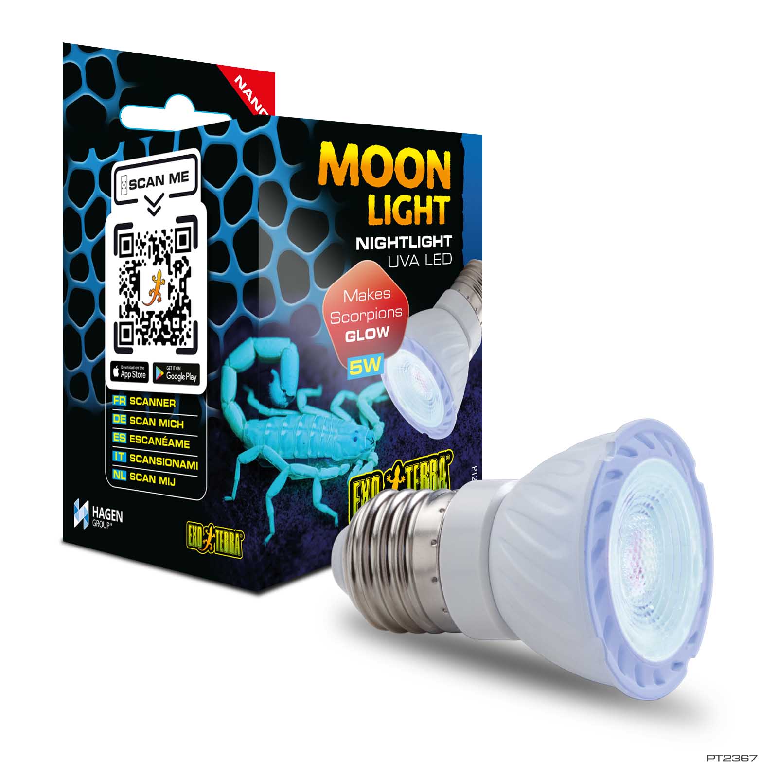 exo-terra-moonlight-5w-uva-led-nachtlicht image 1