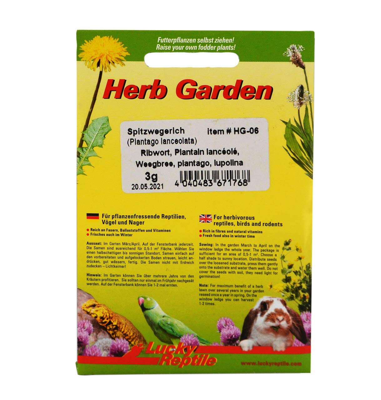 lucky-reptile-hg-05-herb-garden-ringelblume-3-g-samen-f-r-reptilien-und-nager image 4