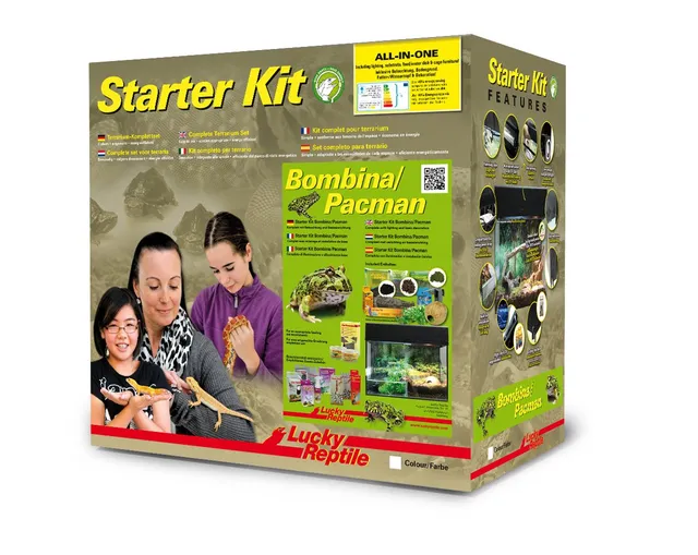 lucky-reptile-starter-kit-bombina-pacman-50-cm-schwarz-amphibien-komplettset image 1