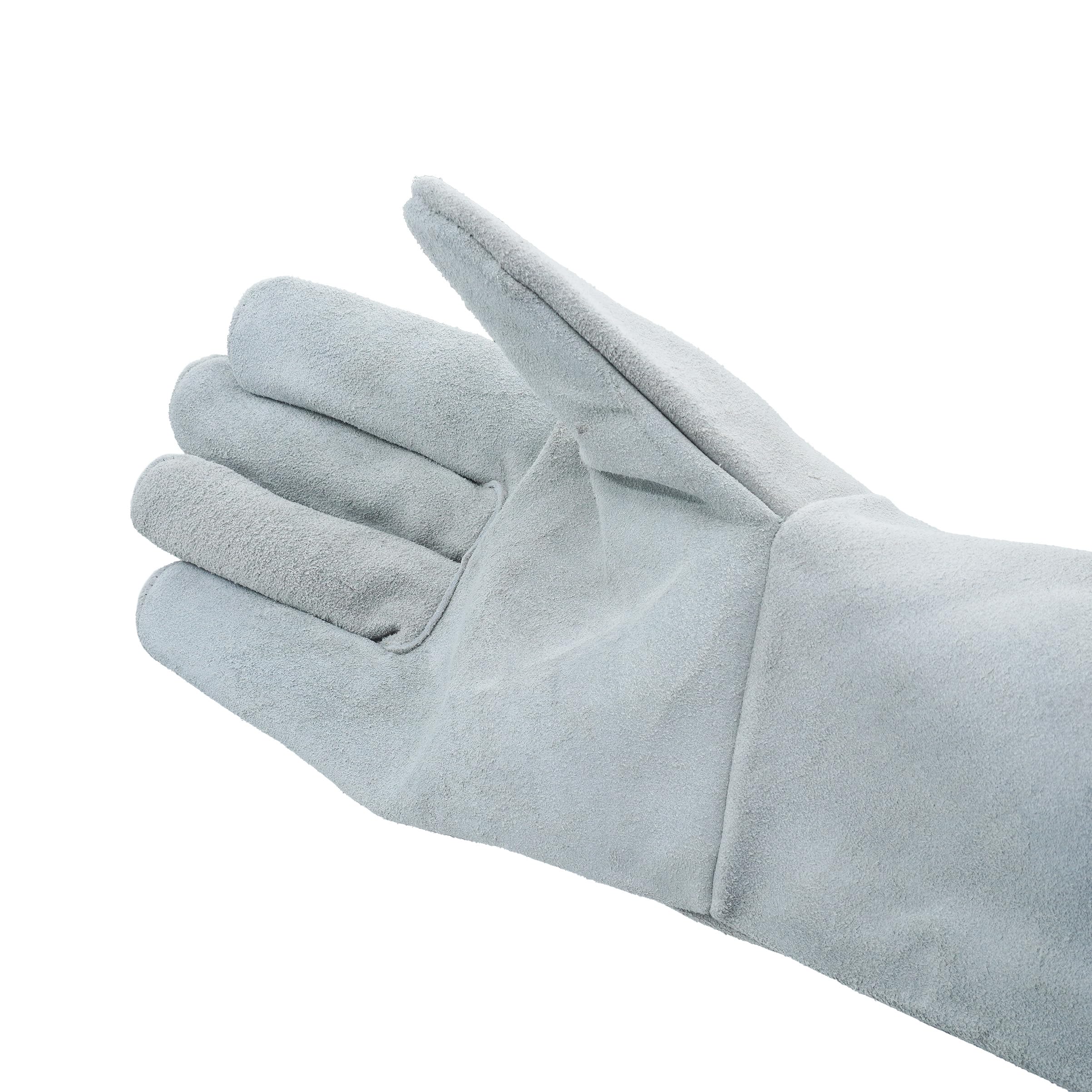 lucky-reptile-schutzhandschuh-leder-grau-f-r-rechtsh-nder image 3