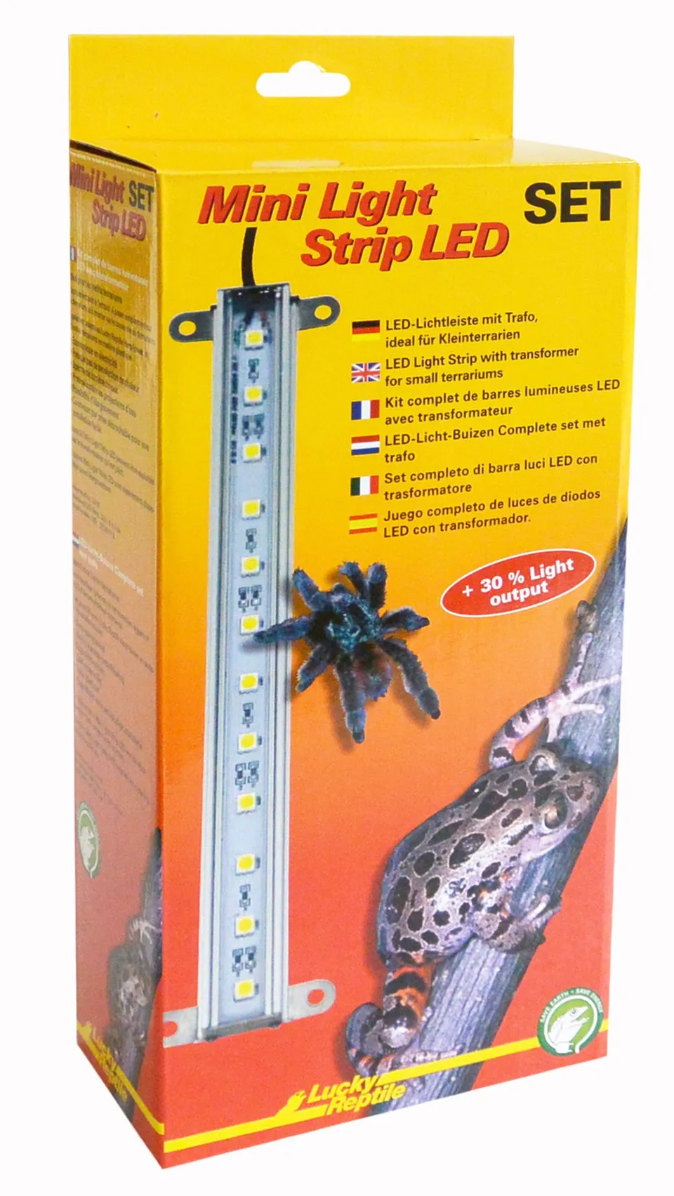 lucky-reptile-mini-light-strip-led-22-5-cm-mit-trafo-2-watt image 1