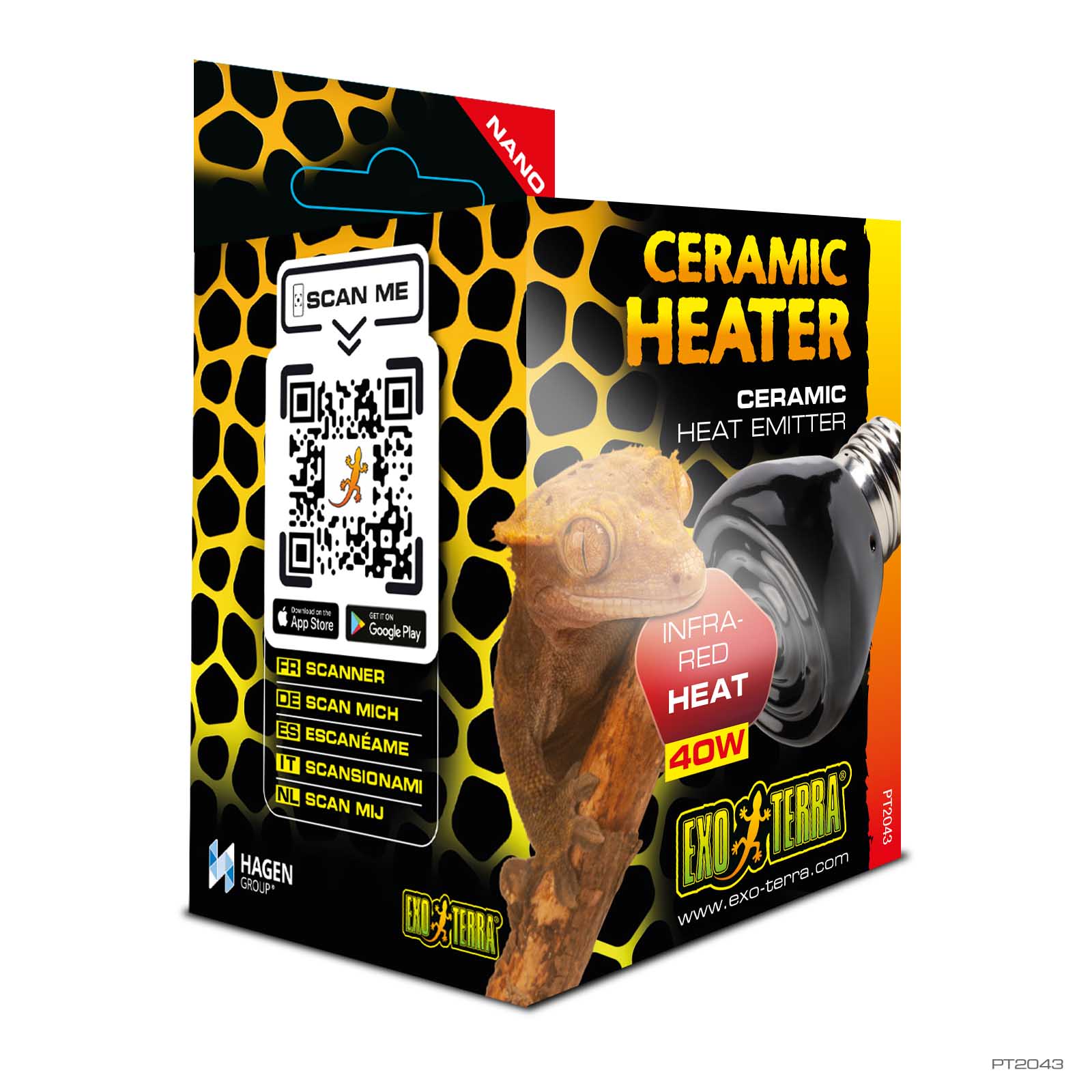 exo-terra-ceramic-heater-40w-nano-keramik-heizstrahler-ohne-licht image 2