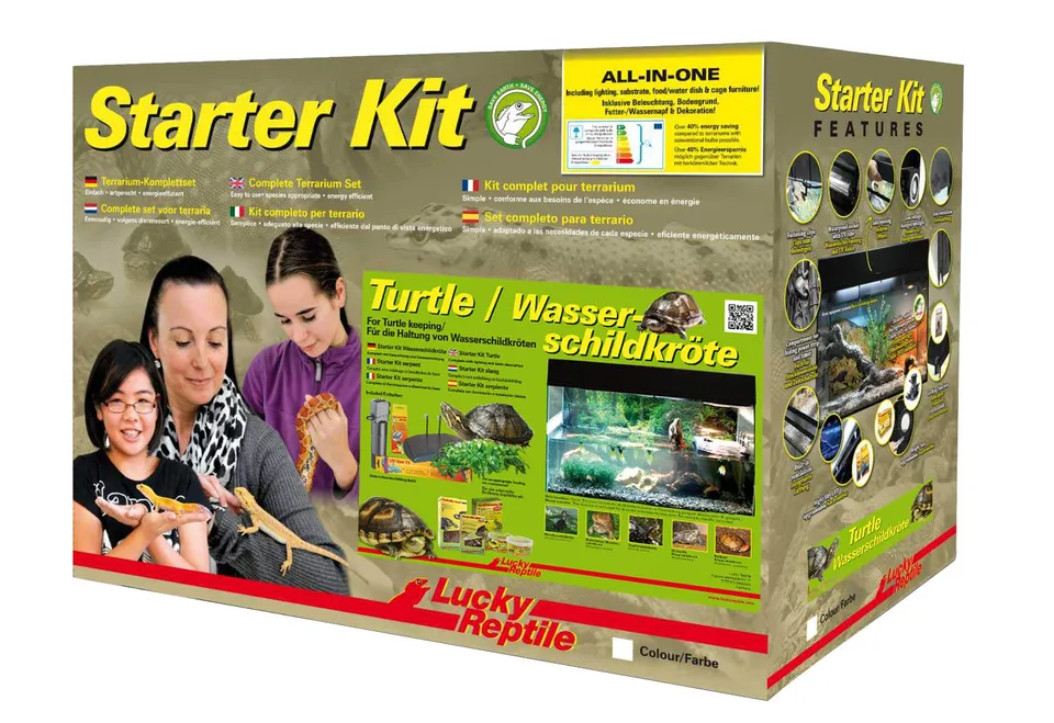 lucky-reptile-starter-kit-wasserschildkr-te-80-cm-schwarz image 1