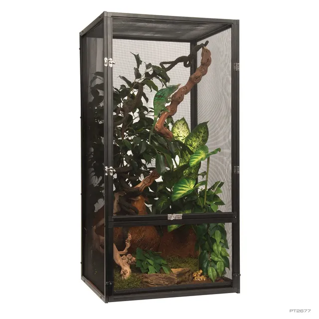 exo-terra-screen-terrarium-small-x-tall-gaze-terrarium image 1
