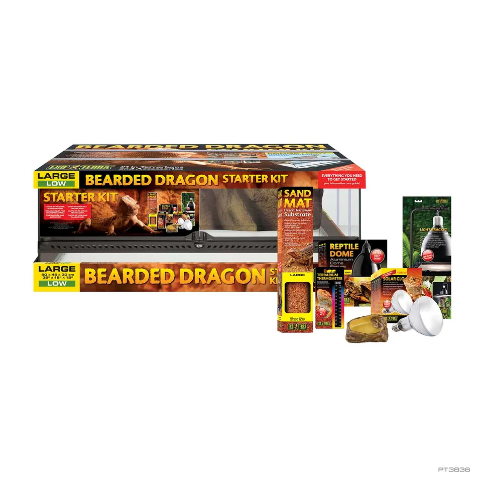 exo-terra-bearded-dragon-starter-kit-terrarium-komplett-set-90x45x30-cm image 1