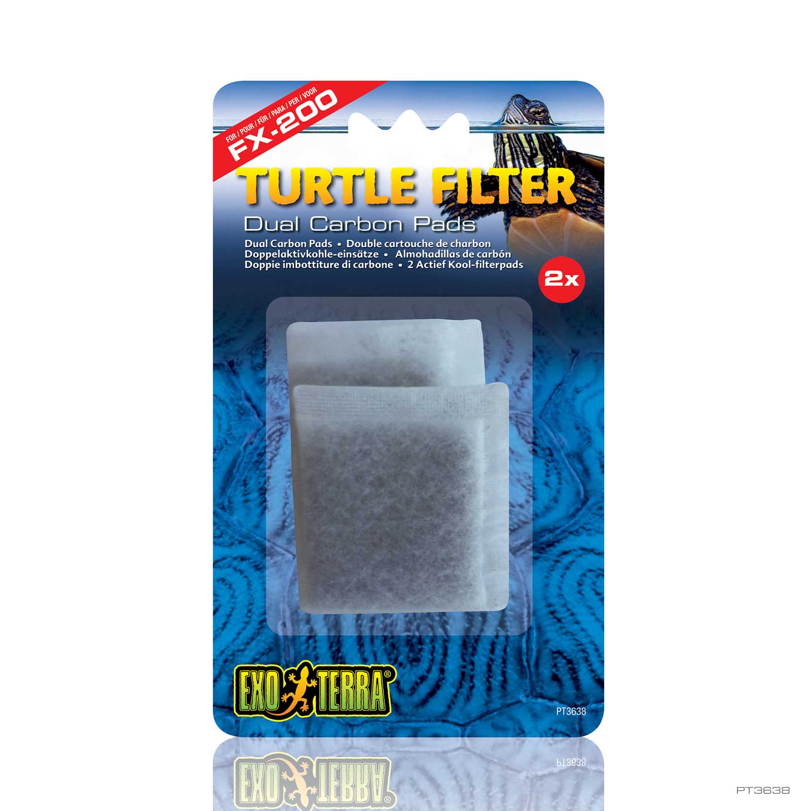 exo-terra-turtle-filter-dual-carbon-pads-ersatzkohle-2-st-ck image 2