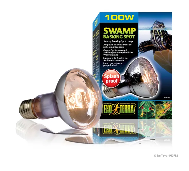 exo-terra-swamp-basking-spot-100w-spritzwassergesch-tzte-w-rmelampe image 1
