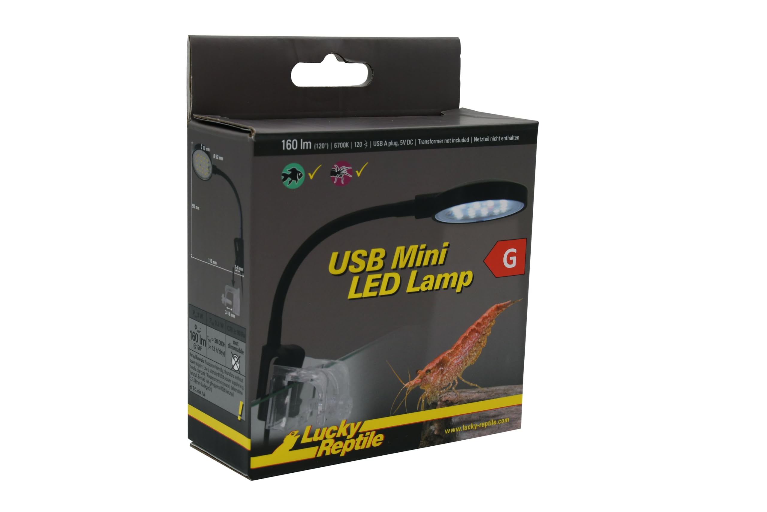 lucky-reptile-usb-mini-lamp-led-3-5w-klemmleuchte-mit-schwanenhals image 2