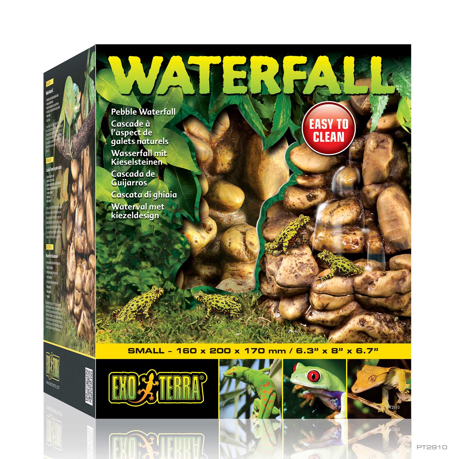 exo-terra-pebble-waterfall-small-terrarium-wasserfall-mit-repti-flo-pumpe image 2