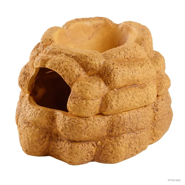 exo-terra-big-rock-medium-reptilienversteck-keramik image 1