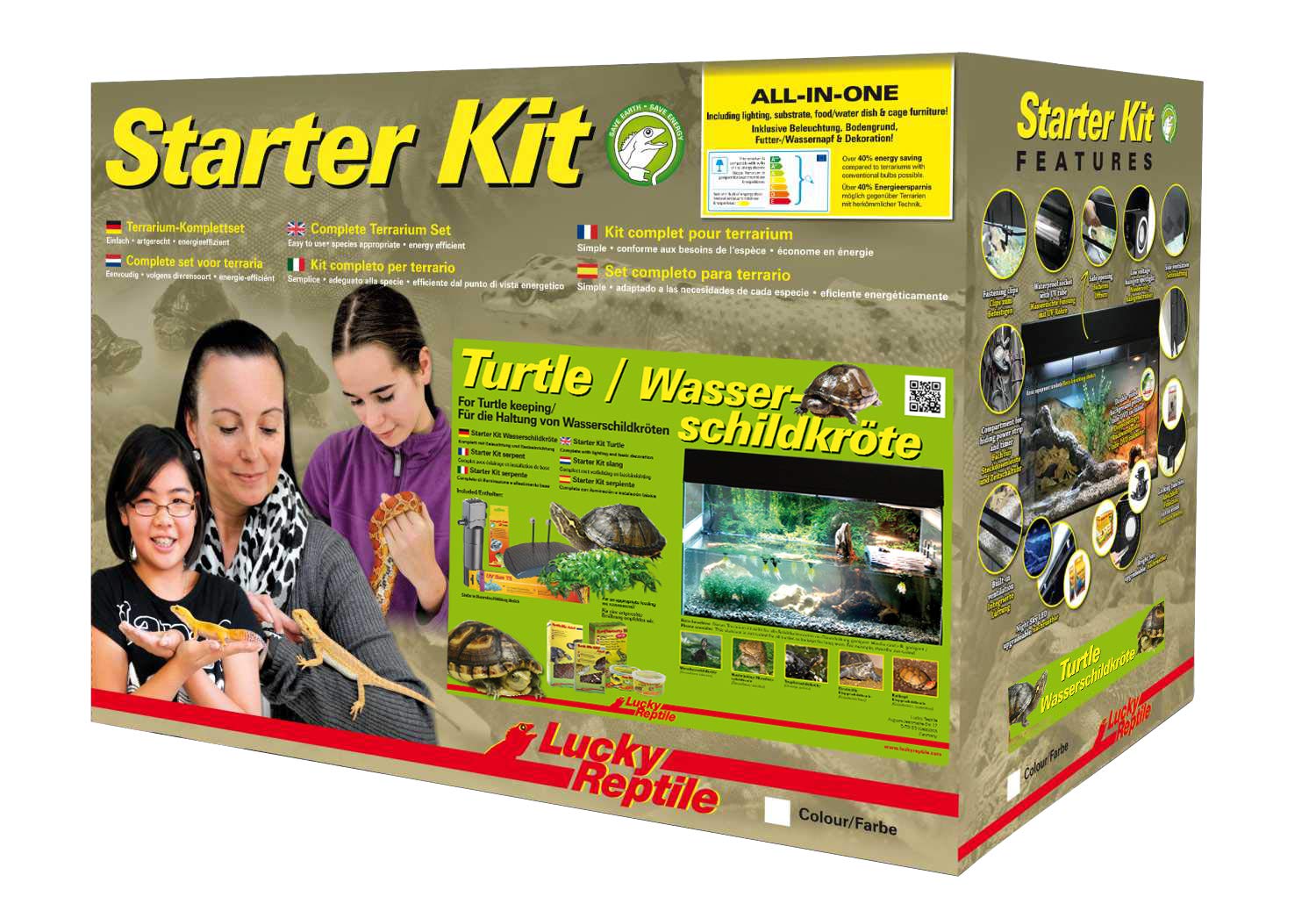 lucky-reptile-starter-kit-wasserschildkr-te-80-cm-schwarz image 1