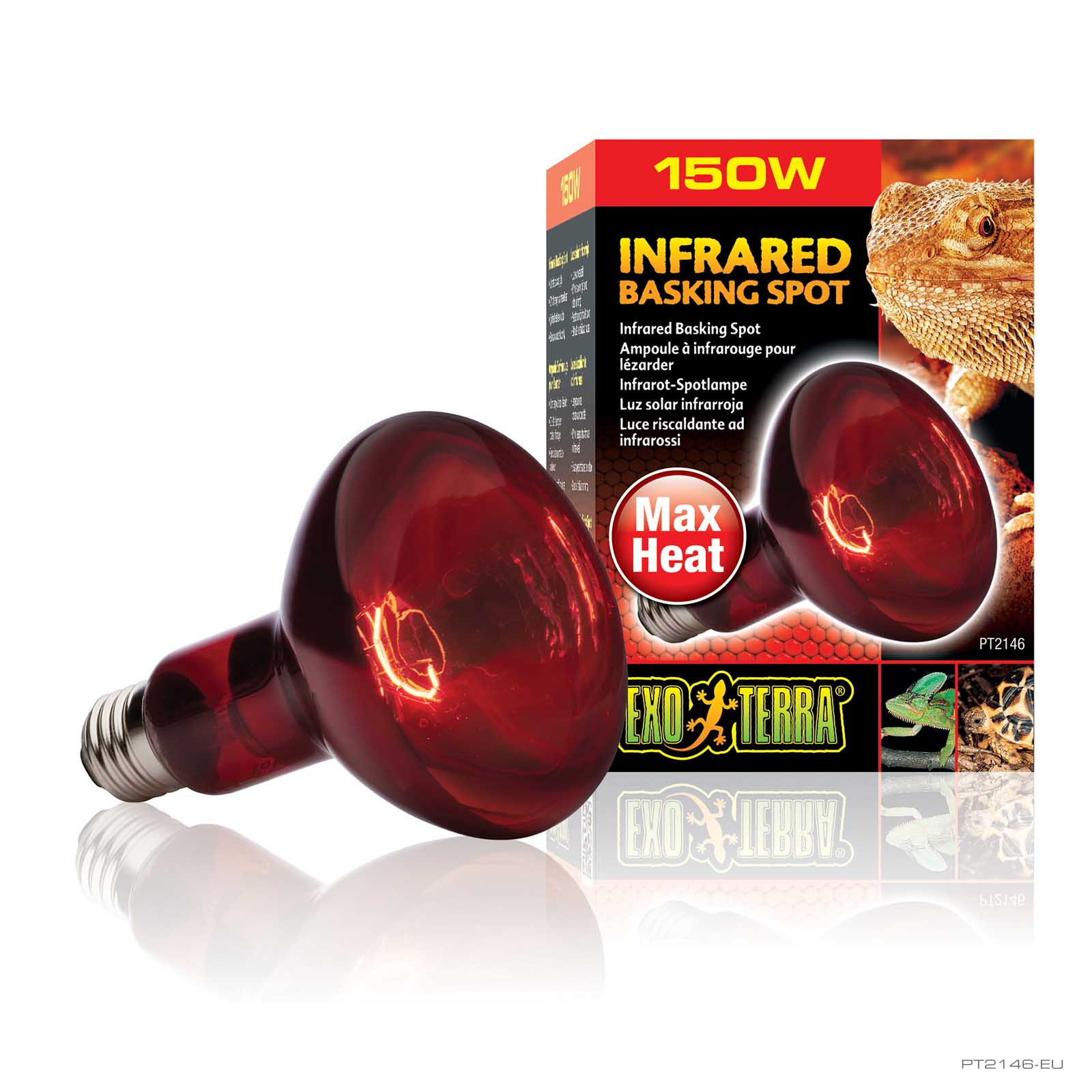 exo-terra-infrared-basking-spot-150w-w-rmespotlampe image 1