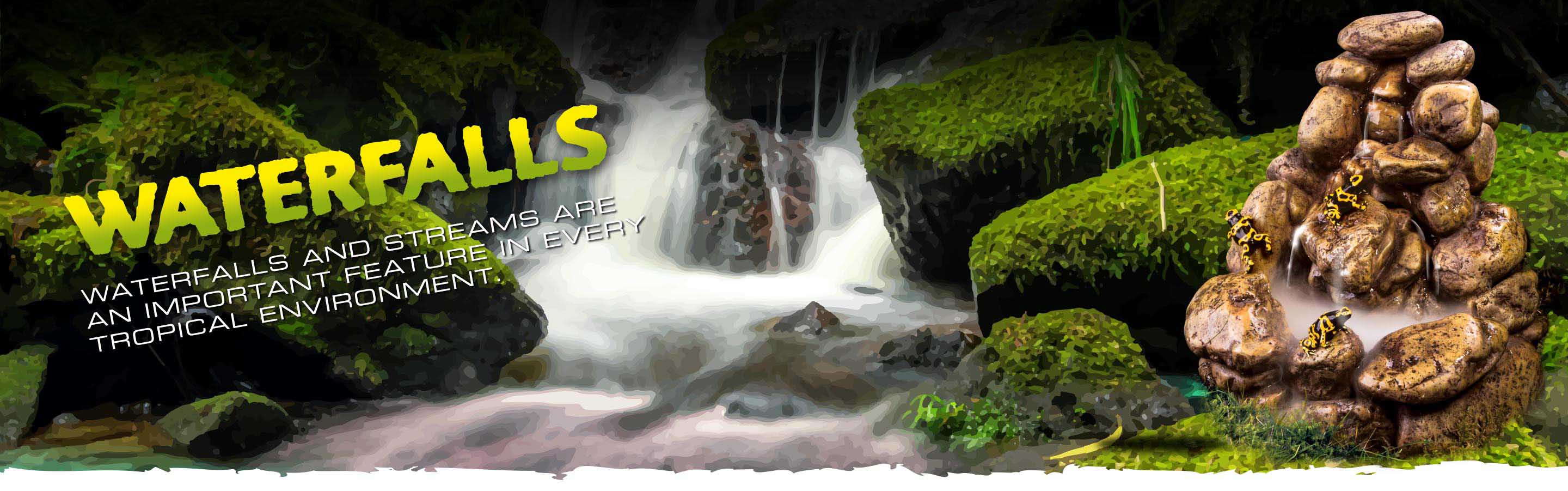 exo-terra-waterfalls-bachlauf-wasserfall-f-r-tropische-terrarien image 2