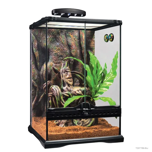 exo-terra-crested-gecko-habitat-kit-small-glasterrarium-komplett-set image 1