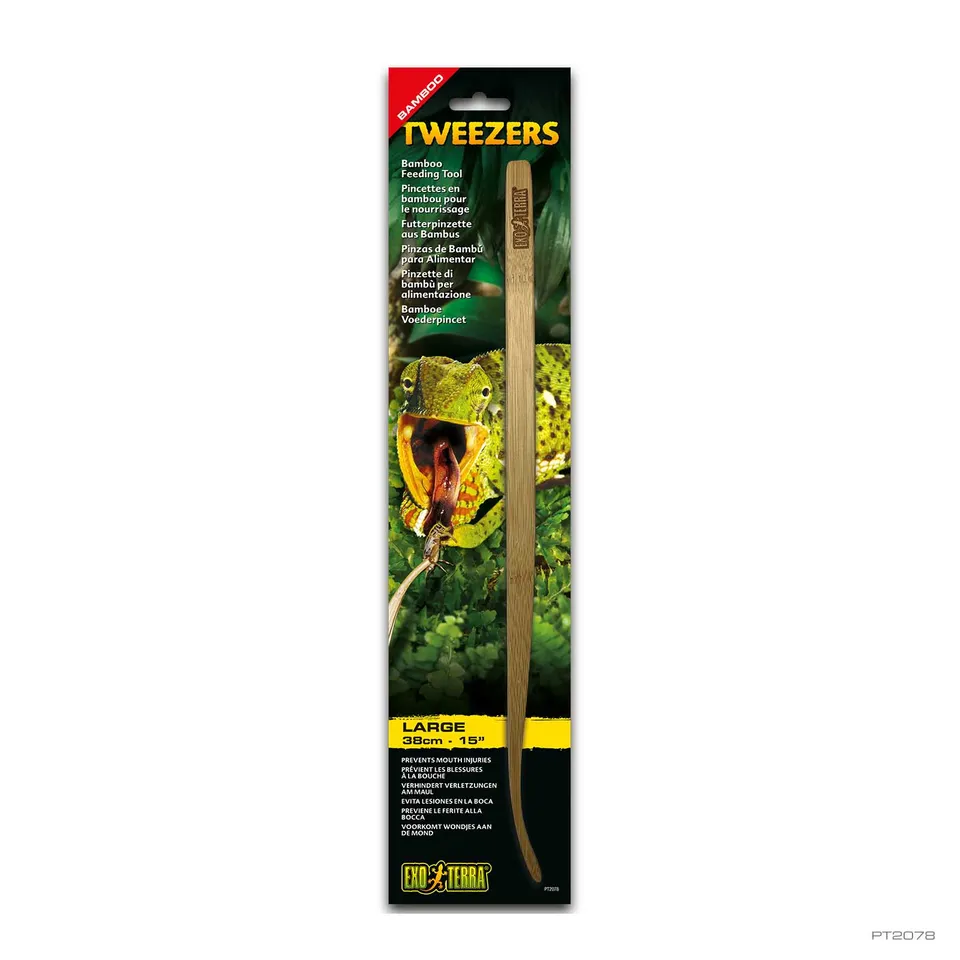 exo-terra-bamboo-feeding-tweezers-futterpinzette-large image 1