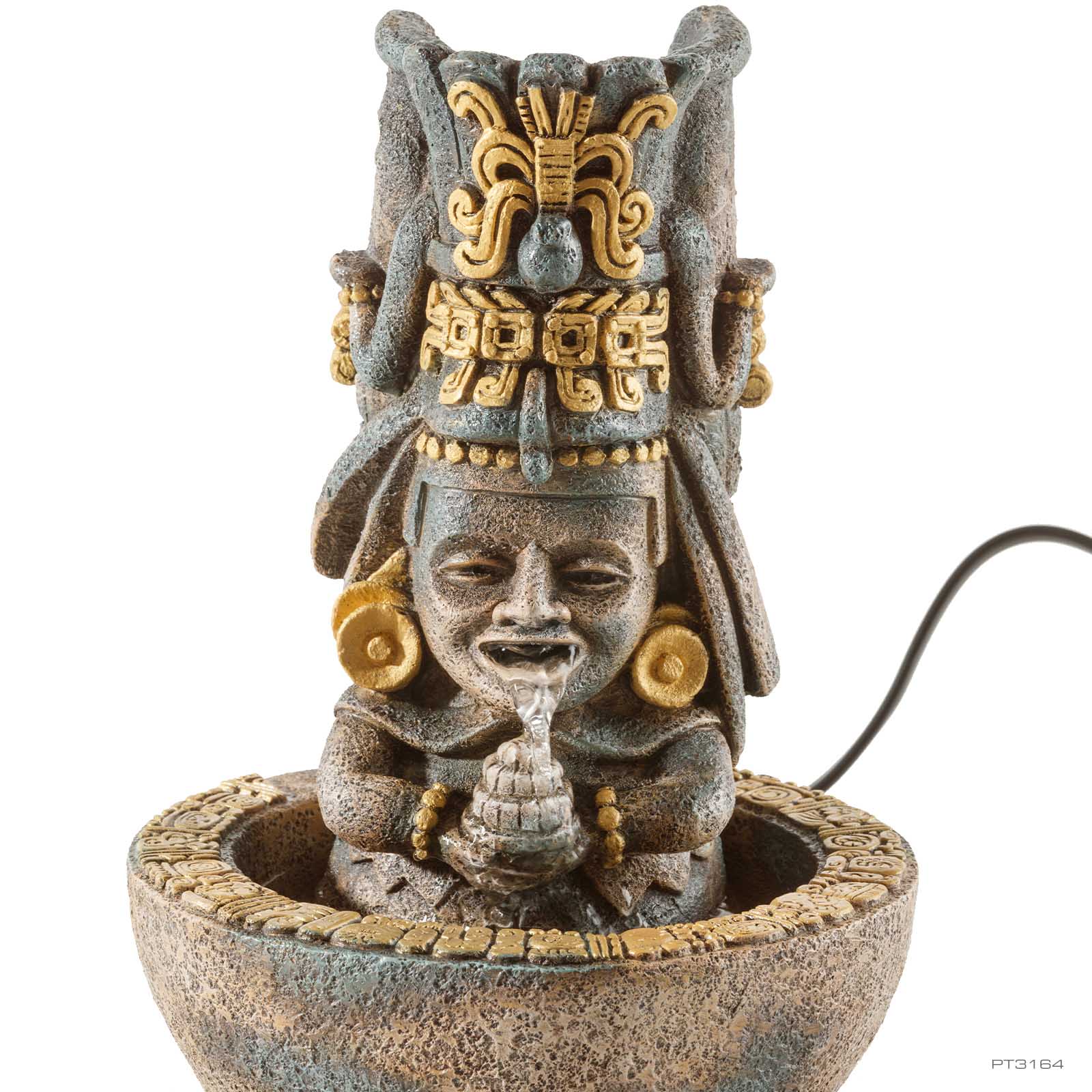 exo-terra-aztec-waterfall-dekor-wasserfall-sacred-maize-im-azteken-stil image 1
