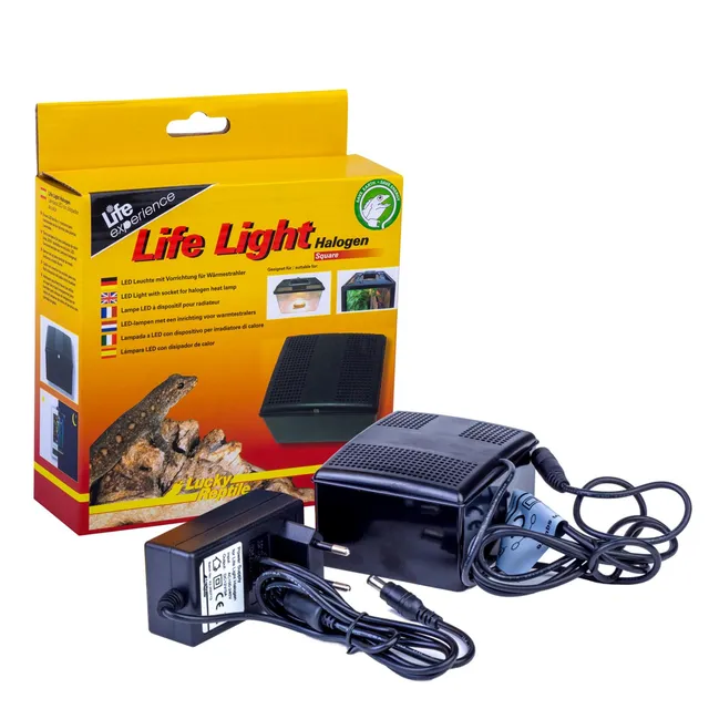 lucky-reptile-life-light-halogen-led-terrarium-beleuchtungseinheit-schwarz-eckig image 1