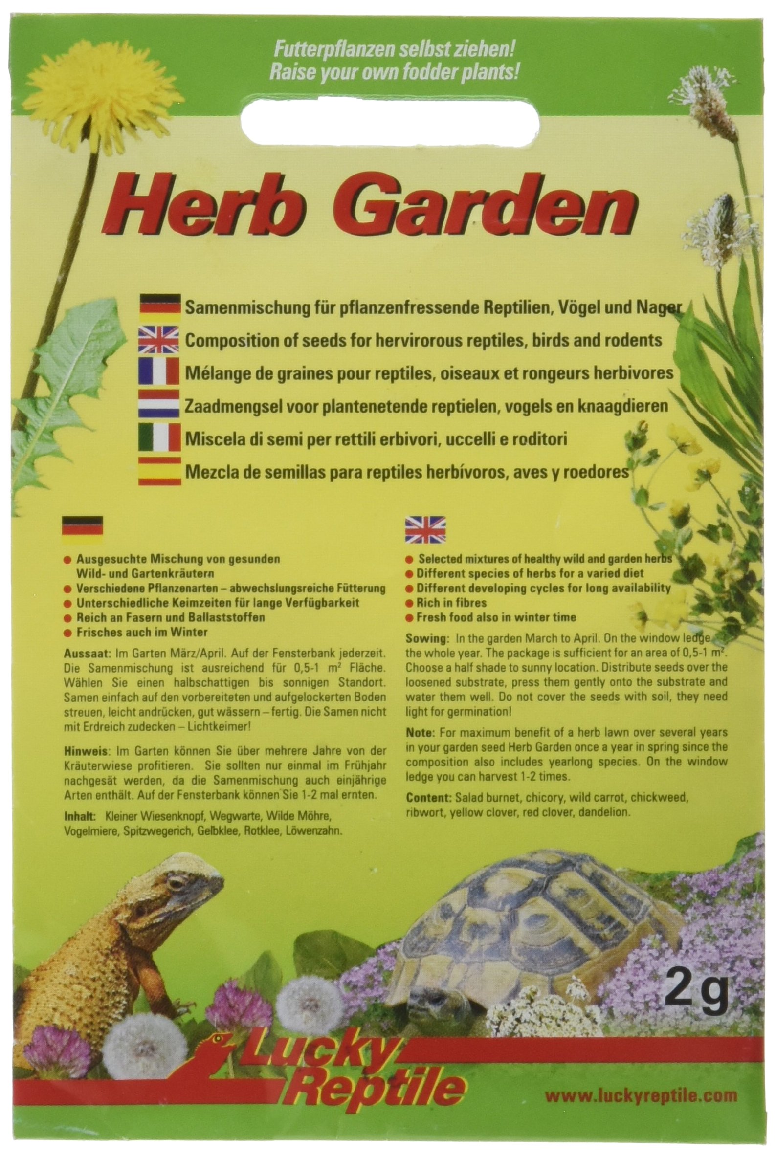 lucky-reptile-hg-05-herb-garden-ringelblume-3-g-samen-f-r-reptilien-und-nager image 5