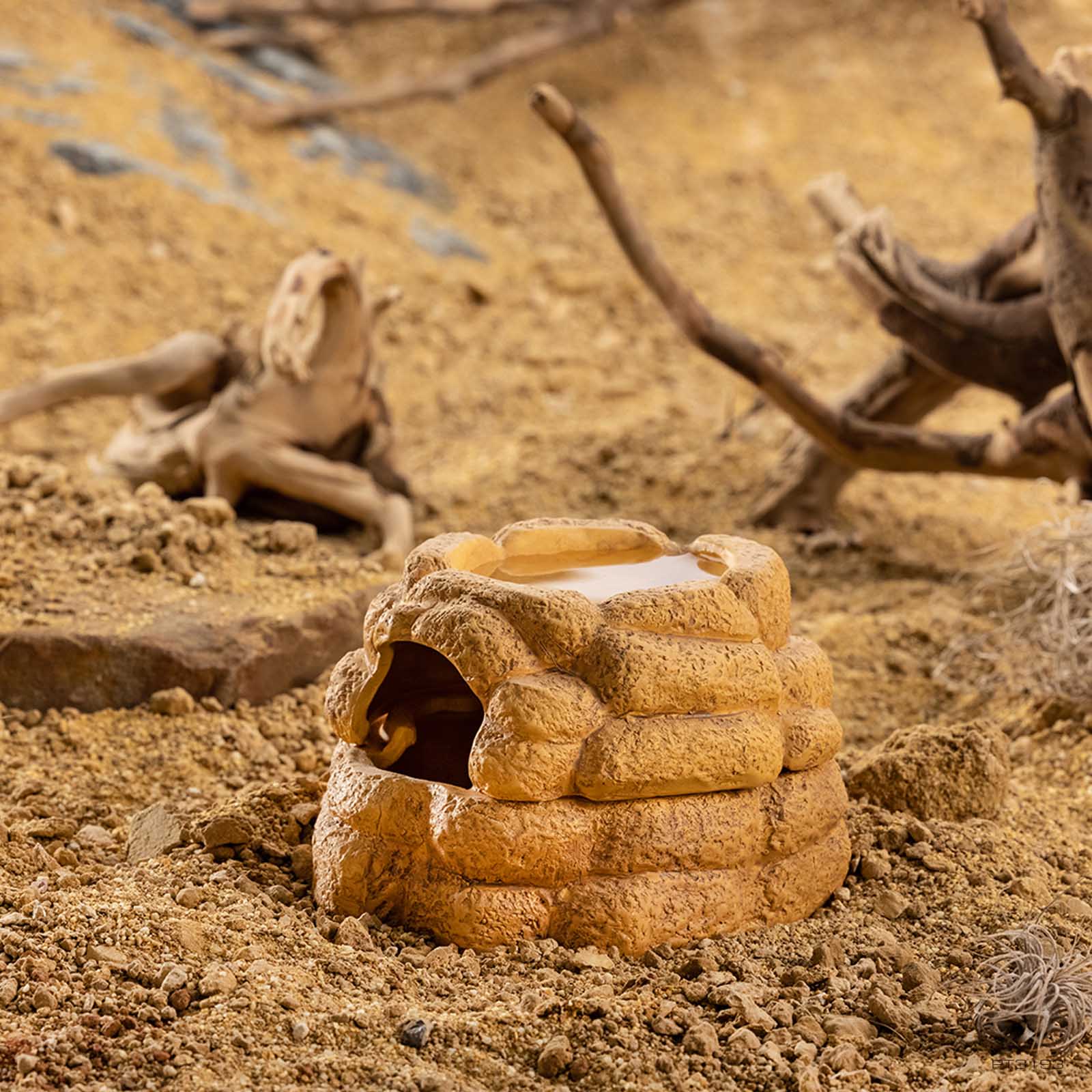 exo-terra-big-rock-medium-reptilienversteck-keramik image 4