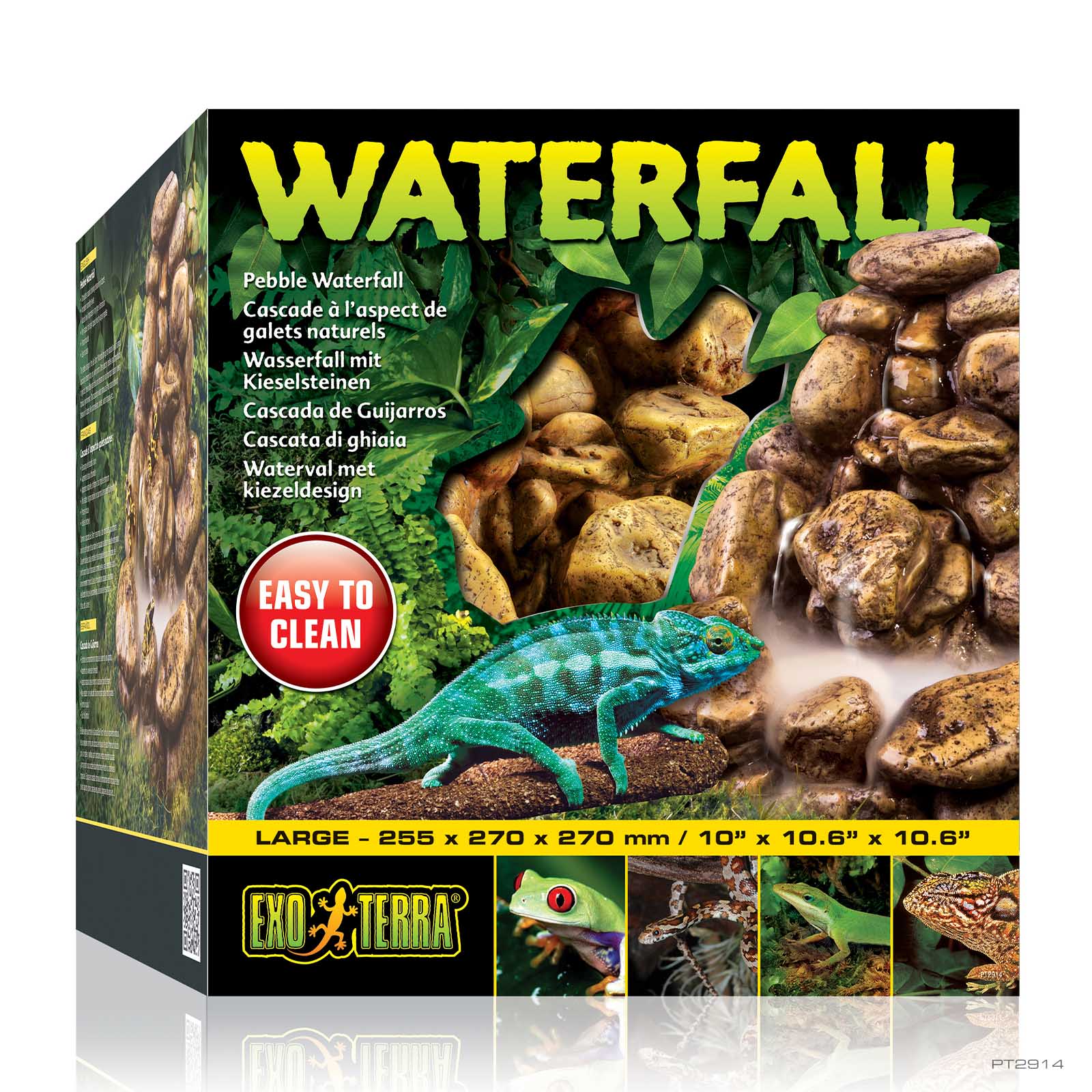 exo-terra-pebble-waterfall-large-kiesel-wasserfall-mit-pumpe image 2