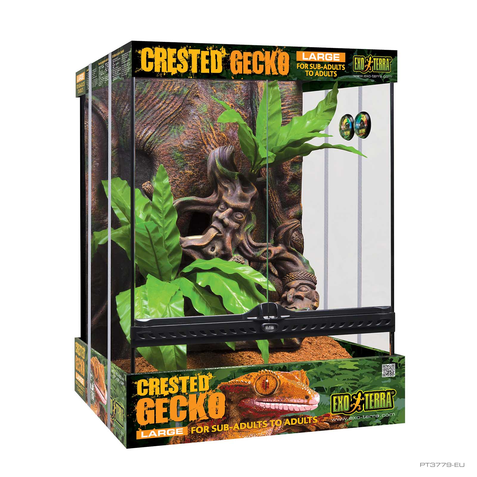 exo-terra-crested-gecko-terrarium-large-habitat-kit image 2