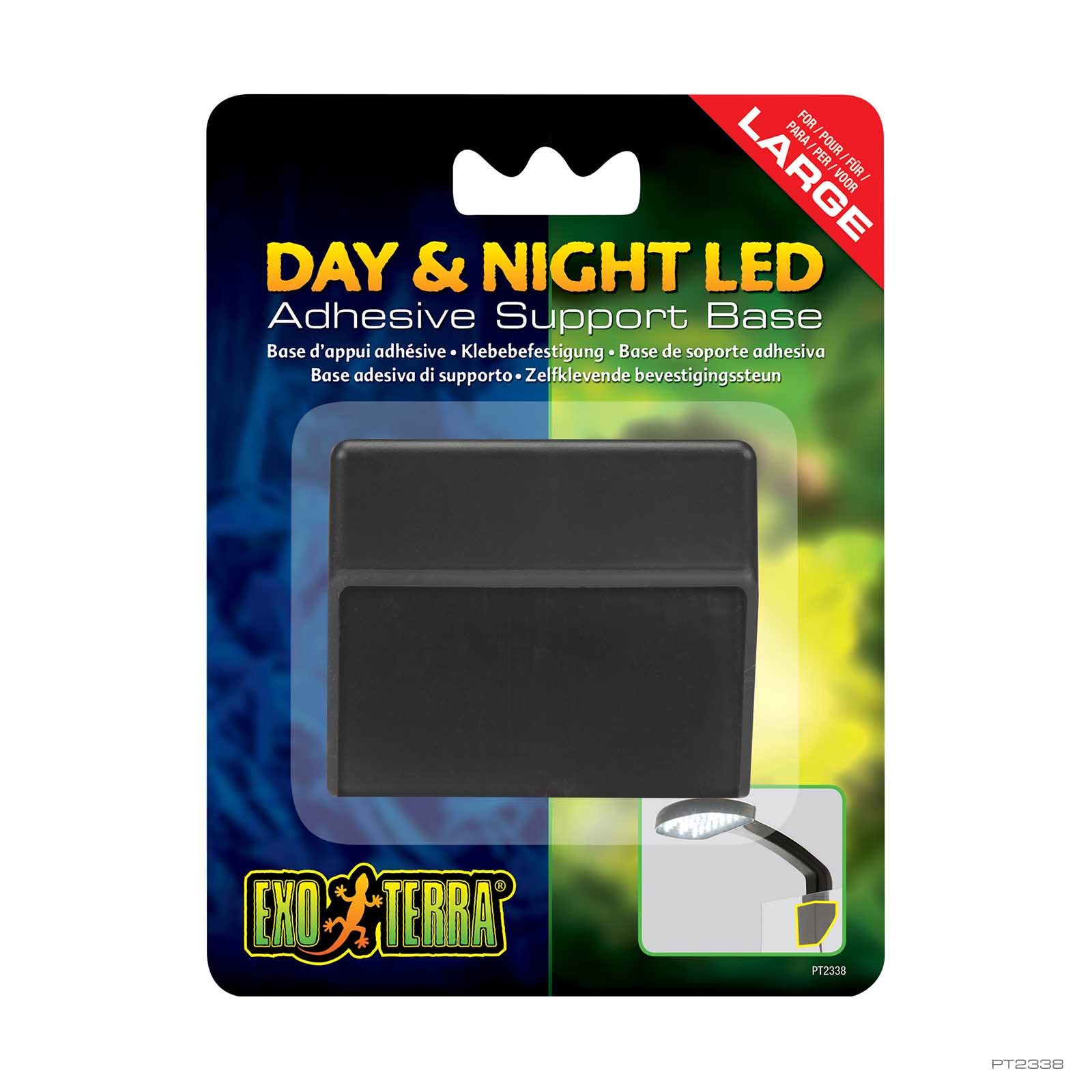 exo-terra-day-night-led-large-adhesive-support-base-selbstklebende-haltebasis image 1
