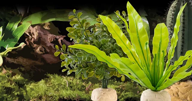 exo-terra-plants-bodenpflanze-k-nstliche-terrarienpflanze image 1