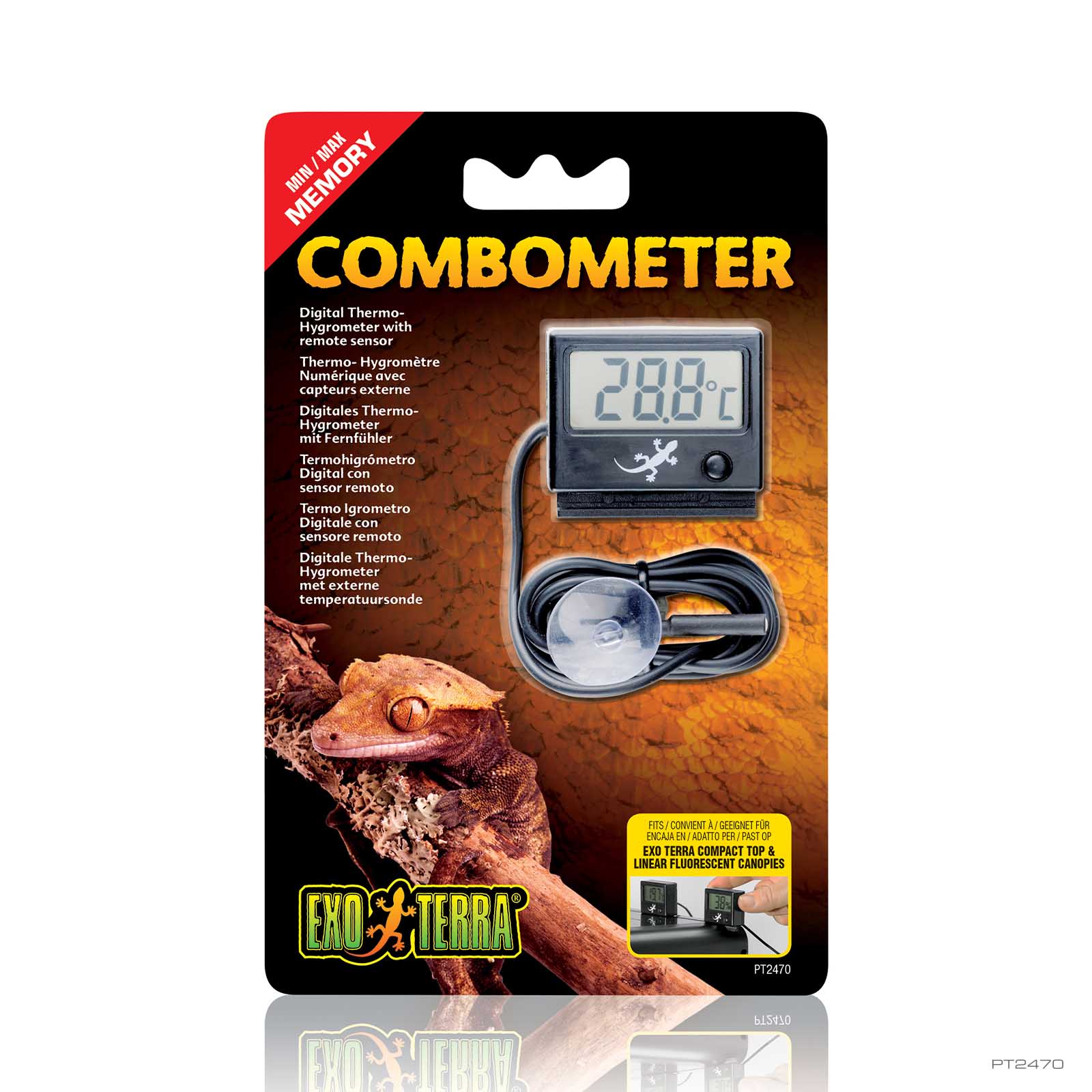 exo-terra-combometer-digitales-thermo-hygrometer image 1